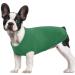 Hjumarayan dog sweater Small dogs - thin dog sweater washable dog sweater elastic sweater dog striped dog shirt dog sweaters for chihuahua yorkshire terrier (emerald green xxs) xxs emerald green