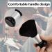 Anseom Soft Nylon Hairdresser Neck Brush - Dense Bristle Black Hair Cutting Tool for Salons & Barbers - Buy Online on GoSupps.com