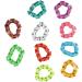 FRCOLOR 400 Pcs Pigeon Foot Ring Pets Racing Pigeon Ankle Bands Poultry Distinguish Marker Pigeon Racing 1.1x0.8cmx4pcs Random Colorx4pcs - Buy Online on GoSupps.com