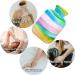 Naanle 1L Watercolor Hot Water Bottle with Cover - Pain Relief & Heat Therapy - Transparent Design for Comfort - Buy Online on GoSupps.com