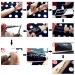 Glaryyears Temporary Tattoo Stencil - 8 Sheets Henna Template for Women, Hand Finger Wrist Body Art Paint - Buy Online on GoSupps.com