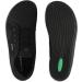 SAGUARO Unisex DuckStride Knit Barefoot Shoes - Wide Toe Box Zero-Drop Sole 38 EU Oil Black | International Shipping Available - Buy Online on GoSupps.com
