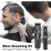 Professional Cordless Hair Clippers Set for Men - Rechargeable Barber Kit with LED Display | Best Gifts for Men - Buy Online on GoSupps.com
