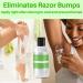 LAVO Tea Tree Gel with Salicylic Acid - Ultimate Ingrown Hair Treatment for Men and Women - Razor Bump and Burn Remover - Ideal for Bikini Lines, Acne, and Post-Hair Removal - Waxing, Shaving, Laser, Electrolysis - Buy Online on GoSupps.com
