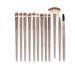 Makeup Brush Set Eye Makeup Brush Set Eyeliner Eyeshadow Blending Brush with Carrying Bag 12 Pieces Foundation Brush