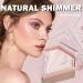Buy White Highlighter Makeup Palette - Pearl White Shimmer & Contour Powder | International Shipping Available - Buy Online on GoSupps.com