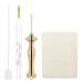 Wool Queen Punch Needle Kit Regular Adjustable Rug Yarn Punch Needle  8 Fine Wooden Handle Rug Making Tool 26.4 x 19.3 Inch Monk's Cloth  Needle Threader 8Fine+Adjustable Punch Needle+ Monk's Cloth