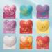 Bombe de bain ensemble 9 pcs bombes de bain en forme coeur avec kit bombe huile essentielle - Buy Online on GoSupps.com