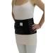 GABRIALLA 8 Wide Abdominal Binder for Women | Postpartum & C-Section Support | Body-Shaping | Soft Breathable | Made in USA | Black Small - Buy Online on GoSupps.com