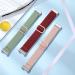 Epova 3-Piece Nylon Bracelet for Fitbit Charge 3 & 4 - Breathable Adjustable Stretchy Replacement Bands in Pine Green Sand Pink & Winerot - Buy Online on GoSupps.com