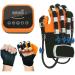 Robot Glove Hand Training Rehabilitation Protector Exoskeleton Manual Training with Hand Dysfunction Independently Rehabilitation Training Left-XL