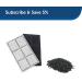 PetSafe Drinkwell Premium Carbon Filters for Dog and Cat Water Fountains - 12-Pack - Buy Online on GoSupps.com