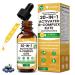 Liquid B Complex with 4000mcg Methylcobalamin B12 Ultra Absorbable Vitamin B Complex for Energy Active B1 B2 B3 B5 B6 B12 + Folate Vegan Friendly (2FL OZ) 2 Fl Oz (Pack of 1)