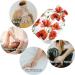 NAANLE Hot Water Bottle 2L with Cover - Watercolor Poppy Flowers for Menstrual Cramps & Pain Relief | Heat & Cold Therapy - Buy Online on GoSupps.com