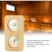 Buy 2-in-1 Sauna Thermometer & Hygrometer - Premium Wood & Copper Design for Bathroom | International Shipping - Buy Online on GoSupps.com