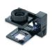 Carson LinenTest 11.5x LED Magnifier and Thread Counter with Measuring Scale (LT-10) 11.5x Thread Counter with LED Single