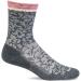 Sockwell Women's Plantar Cush Crew Sock Medium-Large Charcoal