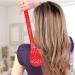 Hand Massage Hammer - Percussion Stick for Whole Body Relief | Rubber Manual Massager for Shoulders & More - Red - Buy Online on GoSupps.com