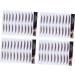 FOMIYES 20 Pcs Eyebrow Stickers Black Stickers Hair-like Authentic Eyebrows Water Transfer Eyebrow Sticker - Buy Online on GoSupps.com