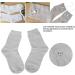 Pain Relief Massage Socks - Electrotherapy Silver Fiber Socks for Arthritis & Joint Pain Recovery - Buy Online on GoSupps.com