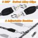 Adjustable Double Dog Leash with 2 Carabiners | 2.6m Reflective Multifunctional Leash for Large & Medium Dogs - Buy Online on GoSupps.com