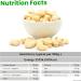 Zeina Raw Cashew Nuts 1kg - High Vitamin B6 and Iron, Natural Fiber and Protein Snack with Resealable Bag - Peanut and Sesame Free - Buy Online on GoSupps.com