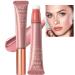 HERBENJOY Liquid Blush Beauty Wand Cream Blush With Cushion Applicator Soft Blendable Cream Blush For Cheeks Face Makeup Pigment Long Lasting Smooth Lightweight (03) 03 1 ml (Pack of 1)