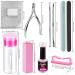 FANDAMEI Nail Gel Polish Remover Kit: 200PCS Foil Wraps, Remover Bottle, Cuticle Nipper, Pusher, Oil, Buffer File, Brush - Buy Online on GoSupps.com