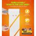 KONIZY Pet Hair Lint Rollers Mega Value Set - 300 Sheets - Portable Lint Remover for Clothes, Furniture, Carpet - Dog & Cat Hair Removal - Extra Sticky - Upgraded Handle - Red - Buy Online on GoSupps.com