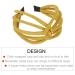 Lawie 6 Pack Wide Hard Headbands in Black, Red, Yellow, and Green - Elastic Stretchy Hairbands for Women - Cloth Fabric Covered Hair Clasps - Headwrap Accessories - Buy Online on GoSupps.com