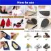 Red High Heel Silicone Shoe Sole Protectors - Non-Slip Bottom Covers for Women - Buy Online on GoSupps.com