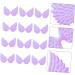 Operitacx 12pcs Small Wing Decorative Patches Wings for Diy Crafts Tiara Crown Purple Cloth 3d Christmas Tree Purple 12.50X7.00X0.10CM - Buy Online on GoSupps.com