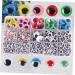 STOBOK 2 Boxes Handmade Adornment Diy Decoration Adornment Eye Shape Adornment Decorations Eyeball Boxed As Shownx2pcs 1.5X1.5cmx2pcs - Buy Online on GoSupps.com