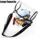 Zenfun Clear Shoulder Bags - 3 Pack Transparent Wallets Stadium Approved PVC Bags for Sports Concerts Festivals Events & Hiking - Adjustable Straps Black - Buy Online on GoSupps.com
