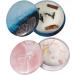 Handmade Scented Candles for Home & Wedding | Pink Tinplate Candle Decor - 8.50x8.50x3.60CM - Buy Online on GoSupps.com