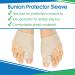 ViveSole Bunion Corrector for Women - Relief Kit (11 Pcs) - Hammer Toe & Foot Pain Protector Sleeve - Orthopedic Spacer Brace Guard - Hallux Valgus Splint Joint Straightener & Separator Treatment - Buy Online on GoSupps.com