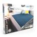 Conni reusable bed user (blanket) absorbent waterproof and washable surface with incontinence bedwashing and excessive sweating petrol 100 x 100 cm