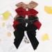 DEEKA 6 Large Velvet Bows Hair Clips Barrettes for Women and Girls - 4 Pack (Red+Black+Dark Green+Brown) - Buy Online on GoSupps.com