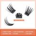 Crislashes DIY Cluster Eyelash Extension 16mm D Curl - Natural Look - 78pcs Reusable Individual Cluster Lashes - F04-D Curl 16mm - Buy Online on GoSupps.com