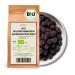 250g freeze-dried organic wild blackberries - crunchy and fruity organic dried blackberries no additives - in biodegradable packaging