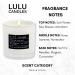 Lulu Candles Ocean Mist & Sea Salt - Luxury Scented Soy Candle | Hand Poured 9 Oz | Highly Scented & Long Lasting | Shop Internationally - Buy Online on GoSupps.com