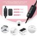 Professional Nail Kit with Drill & UV Light - Complete Starter Set for Beginners | Electric Grinder Files & Buffers for Gel Polish Removal - Silver Home Manicure Tool - Buy Online on GoSupps.com