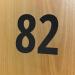 200 Piece Waterproof Vinyl Stick On Numbers - Black 3 (Number Stickers) - 3 inches - Buy Online on GoSupps.com
