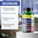 America Medic & Science Selenium 200mcg - 60 Tablets | Pure Dietary Supplement for Immune & Thyroid Health | Antioxidant for Men and Women - Buy Online on GoSupps.com