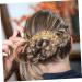 MAGICLULU hair accessories wedding alloy Korean version spring wedding hair clips for brides top clip diamond bride Diamond hairpin hair side combs large comb hair clip decor - Buy Online on GoSupps.com