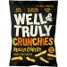 WELL&TRULY: Really Cheesy Baked Corn Snacks - Gluten Free - Vegetarian - No Added Sugar - Less Fat - Healthy Snack - (Box of 14 Bags 100g Each) - Buy Online on GoSupps.com