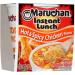 Ja Cor Instant Lunch Ramen Noodle Soup Hot and Spicy Chicken Flavor Cup Noodles Bowl 2.25 oz Bulk Pack Bundle with 1-Set of Reusable Stainless Steel Chopsticks(12 Packs) - Buy Online on GoSupps.com
