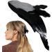 Claw Clips For Thick Hair Whale Hair Clips Hair Clips For Women Cellulose Acetate Hair Claw Clips For Parties Dates Gatherings Casual And Work (4.9 X 1.8inch) Black - Buy Online on GoSupps.com