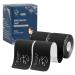 Special Essentials Kinesiology Tape Premium Cotton Waterproof Sports Tape for Targeted Muscle Support Pain Relief & Enhanced Performance 2 Pack 40 Count 10 Precut & Uncut Strips (Precut Black) Precut Black