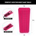 ZAXOP Hot Pink Silicone Mat Pouch for Flat Iron or Curling Iron - Heat Resistant Hair Tools Holder - Buy Online on GoSupps.com